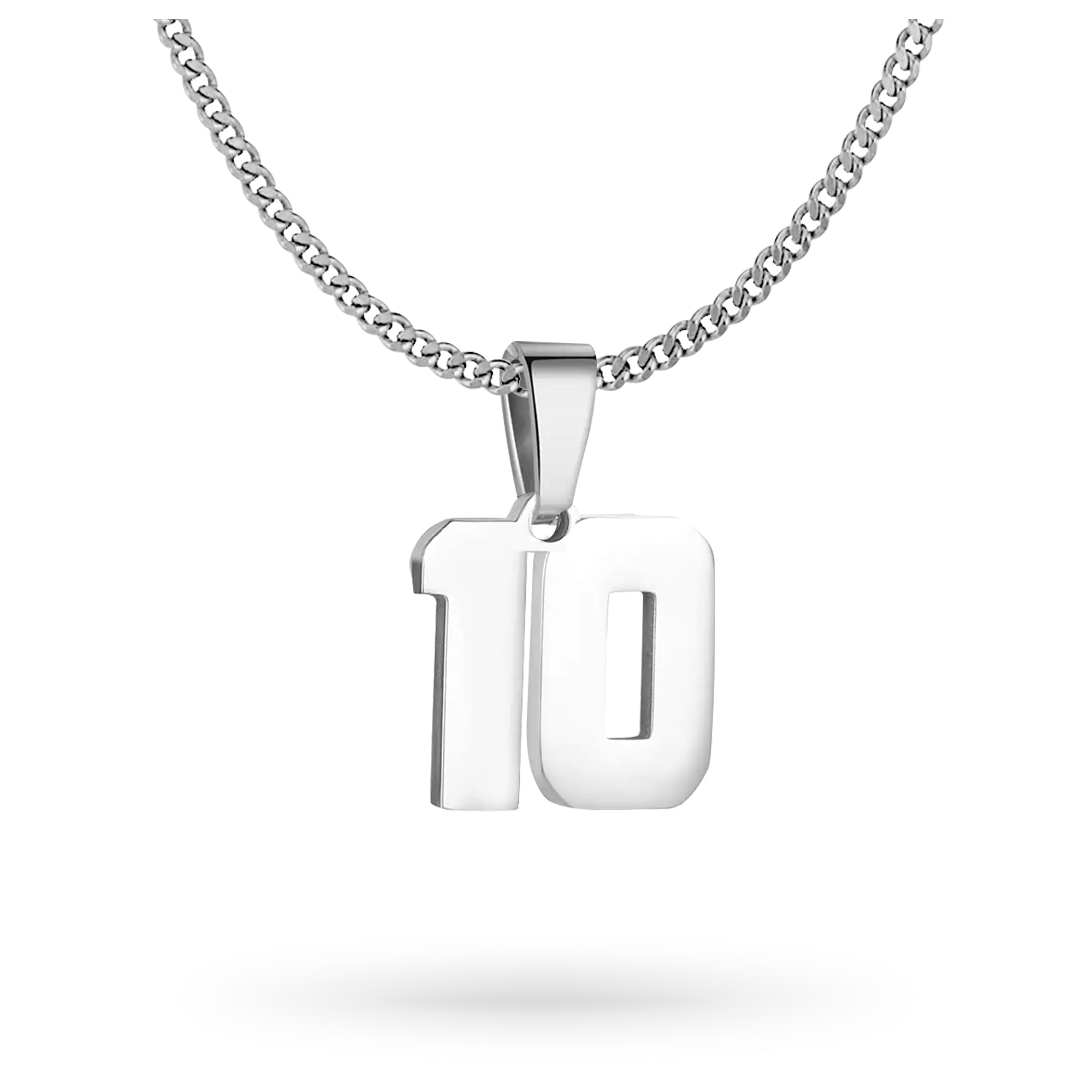 Custom Jersey Number Necklace