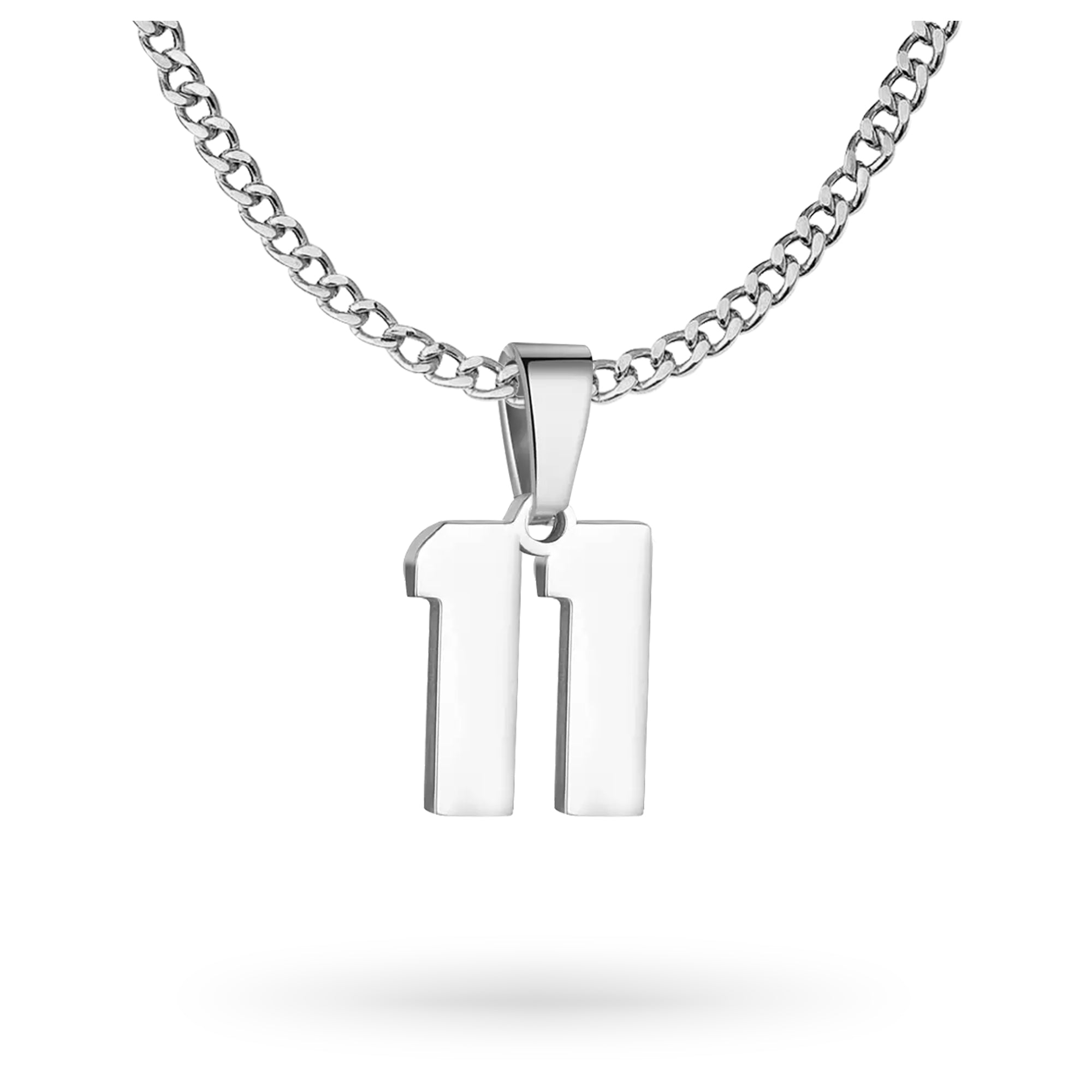 Custom Jersey Number Necklace