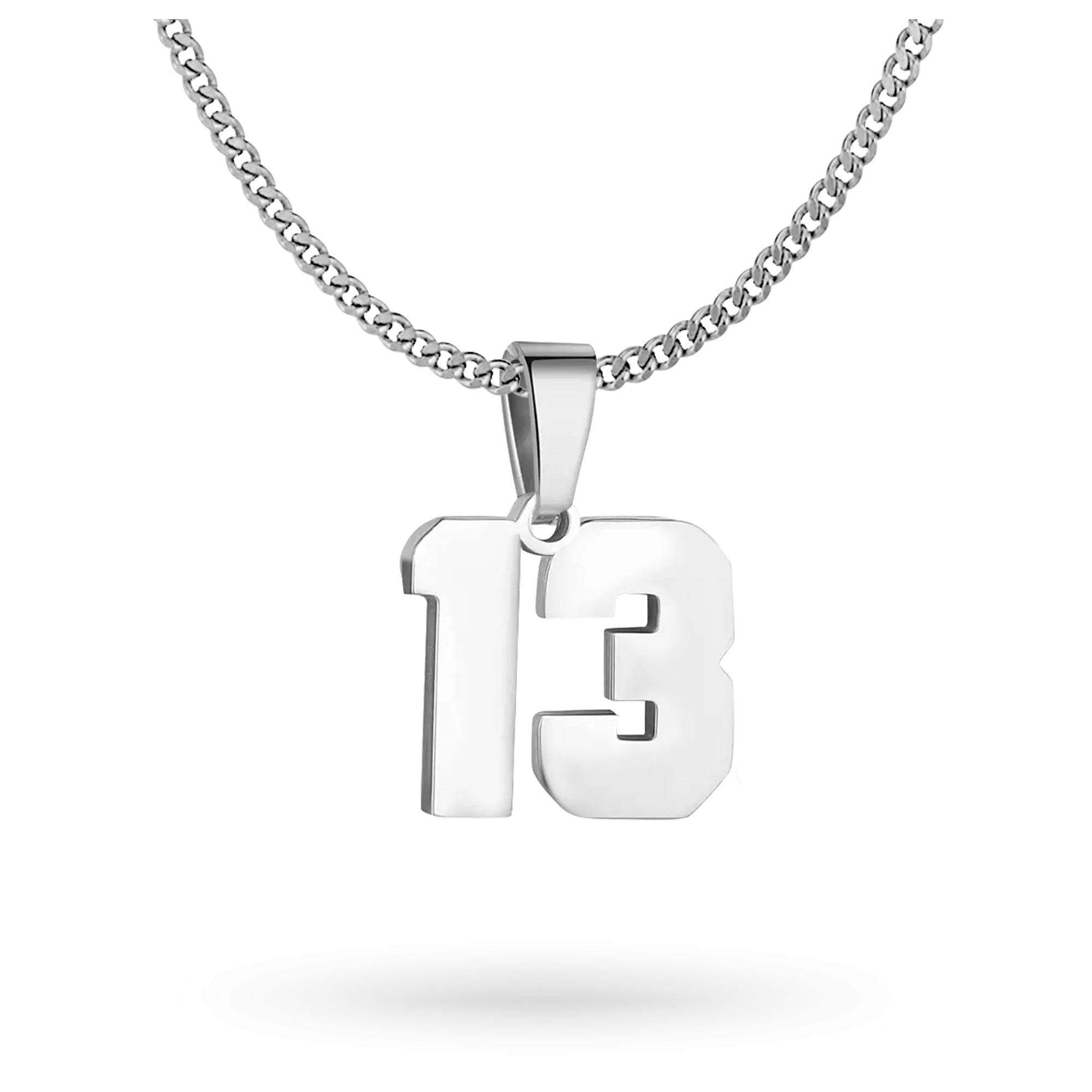 Custom Jersey Number Necklace