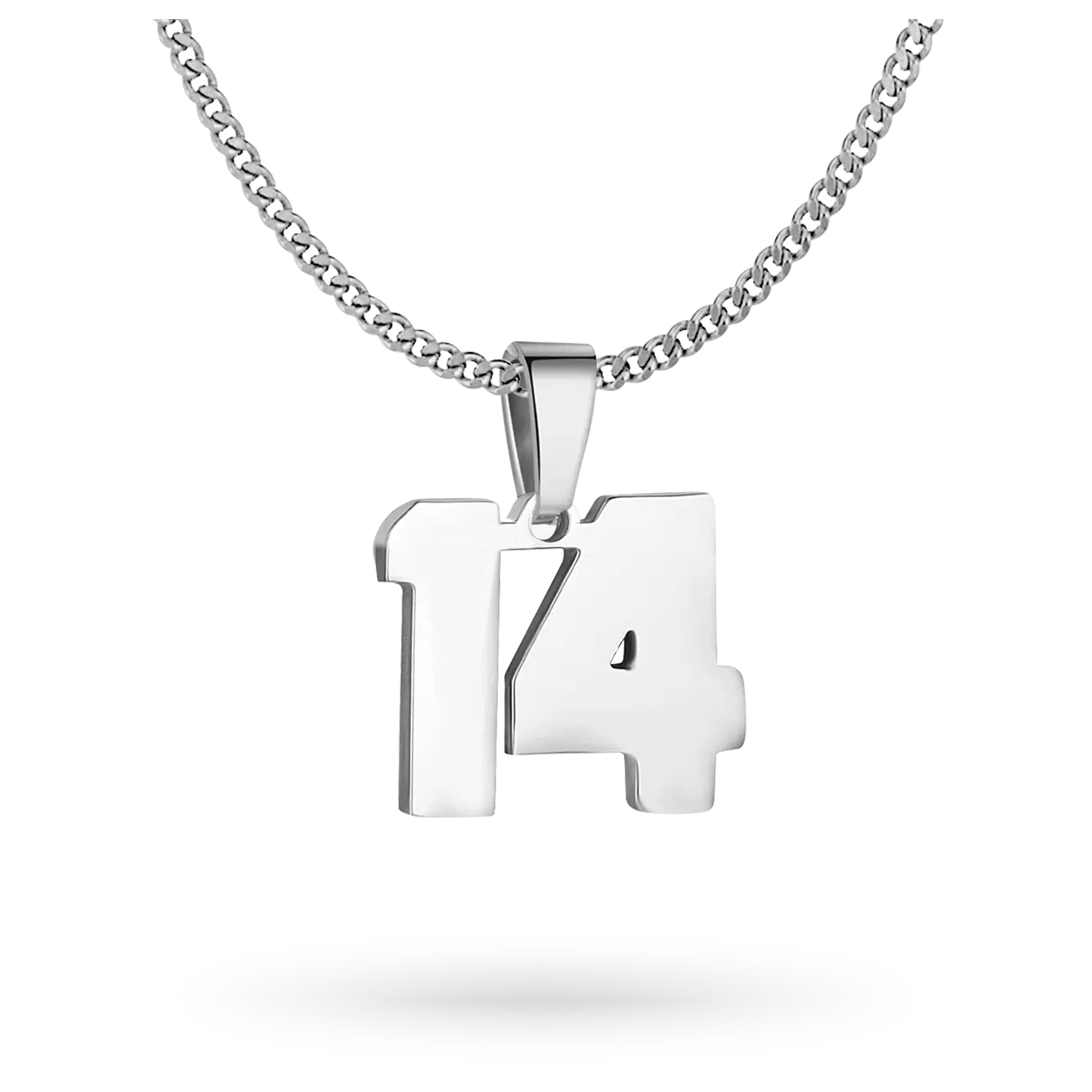 Custom Jersey Number Necklace