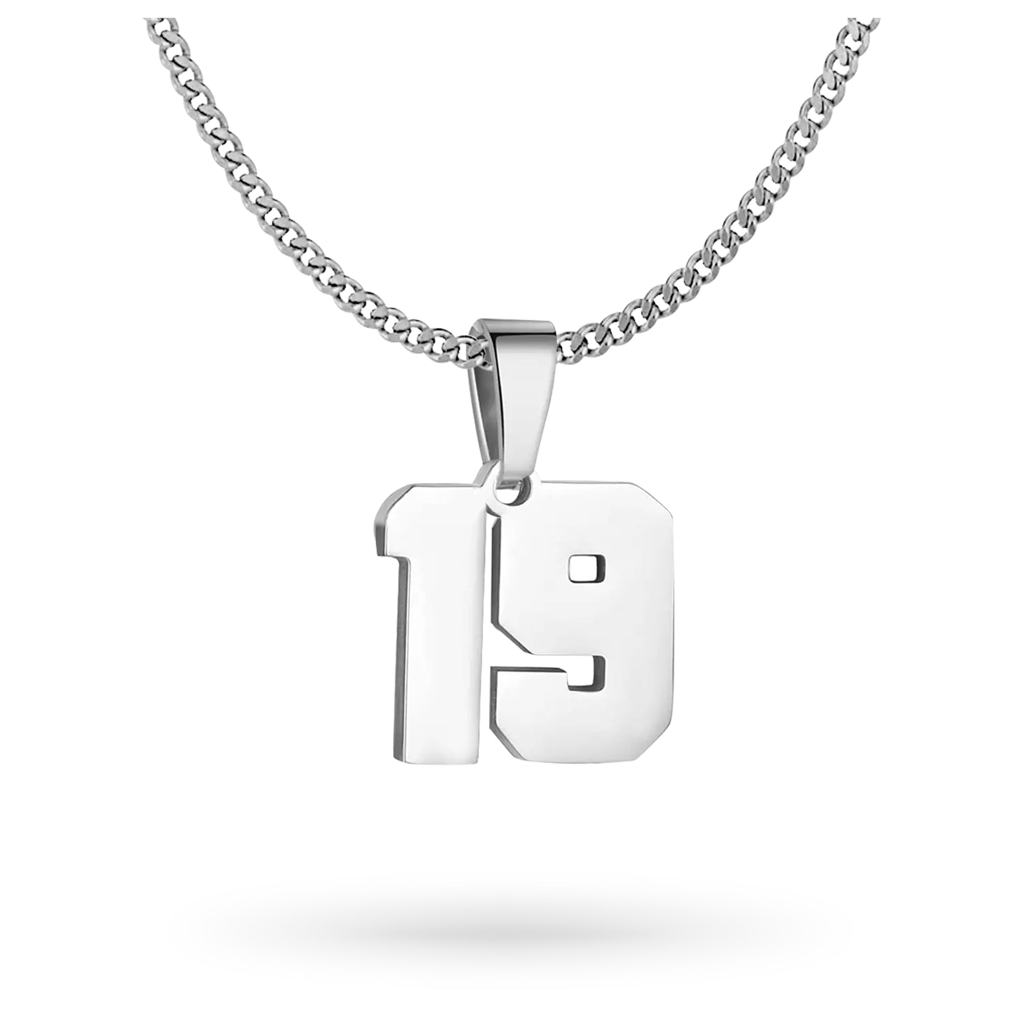 Custom Jersey Number Necklace