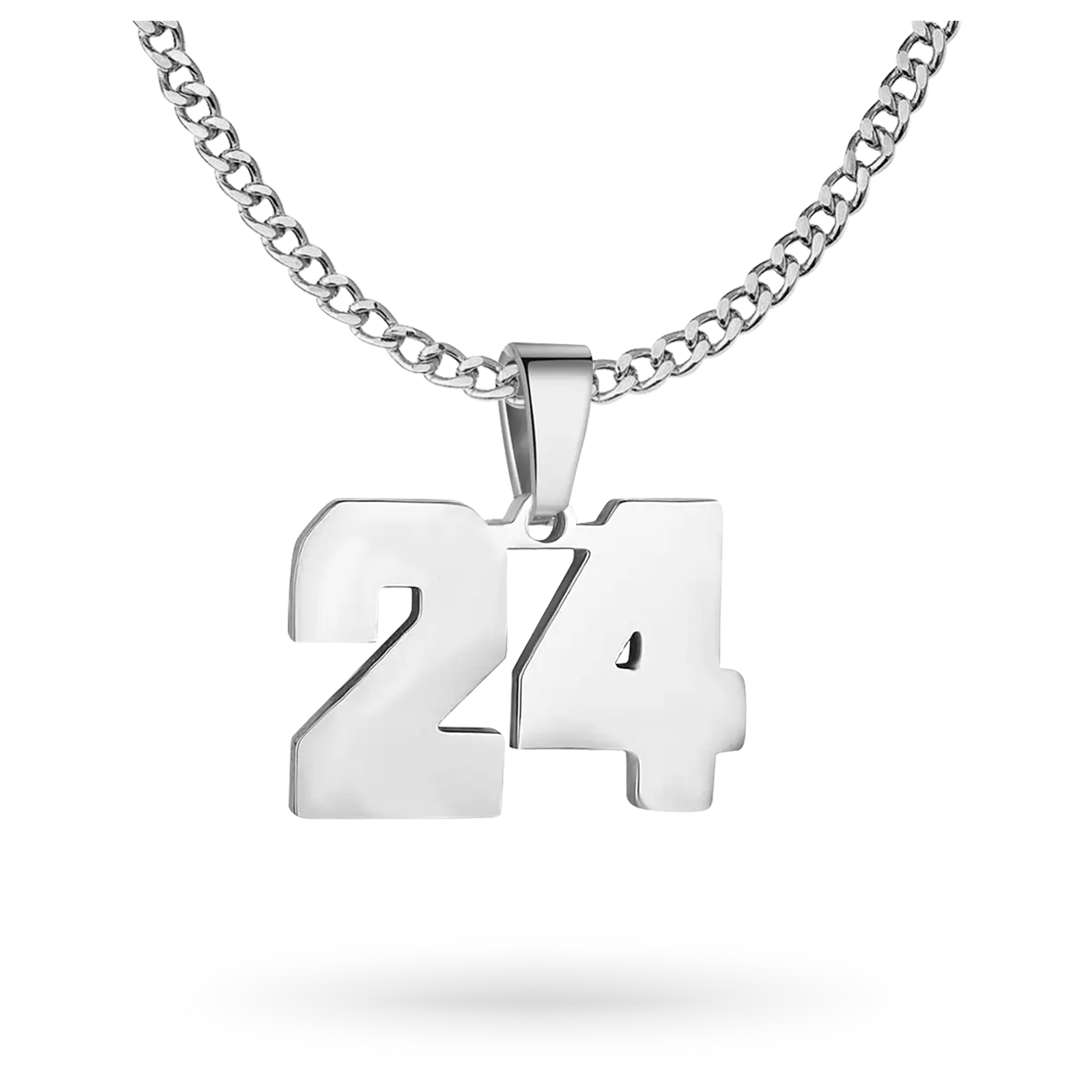 Custom Jersey Number Necklace