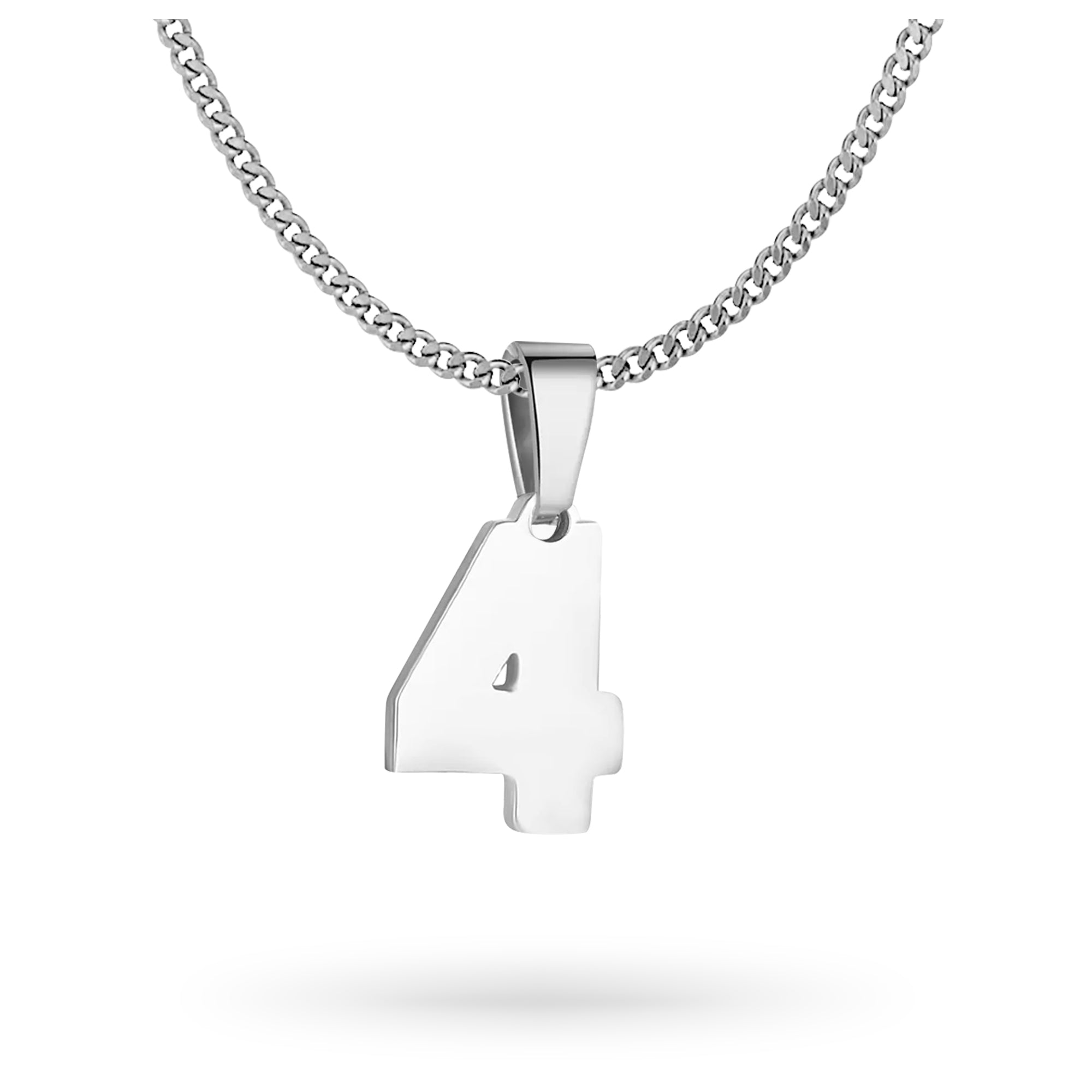 Custom Jersey Number Necklace
