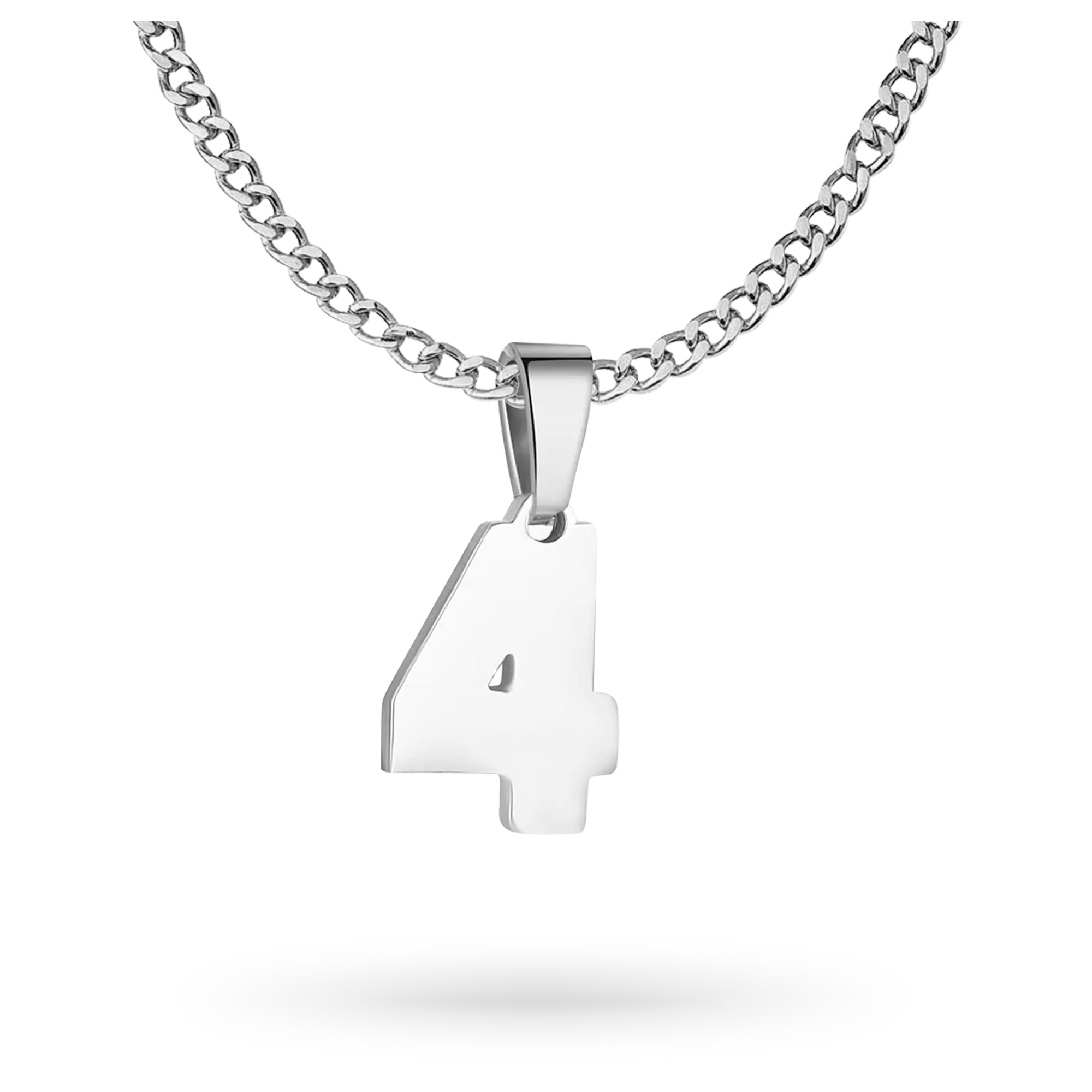 Custom Jersey Number Necklace
