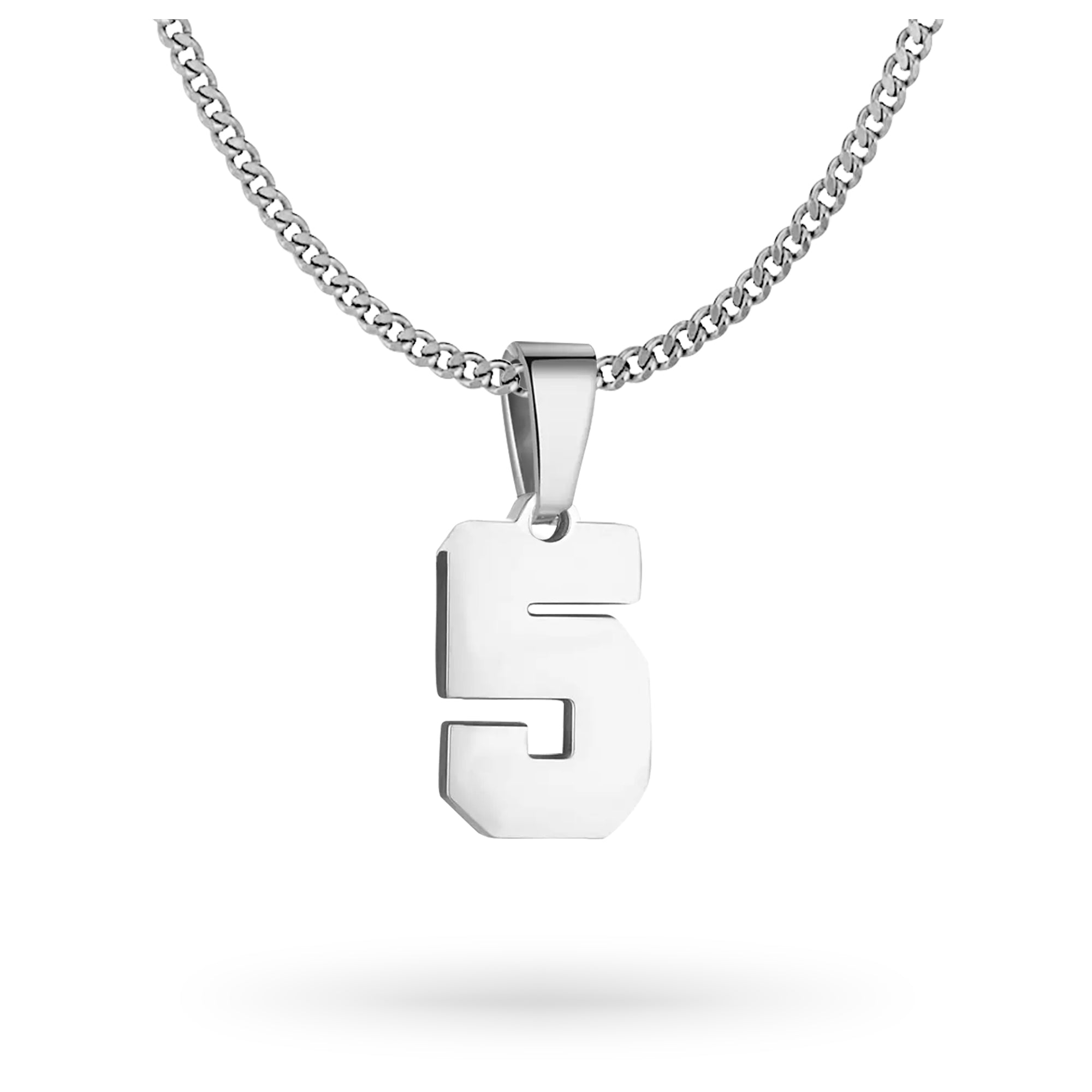 Custom Jersey Number Necklace