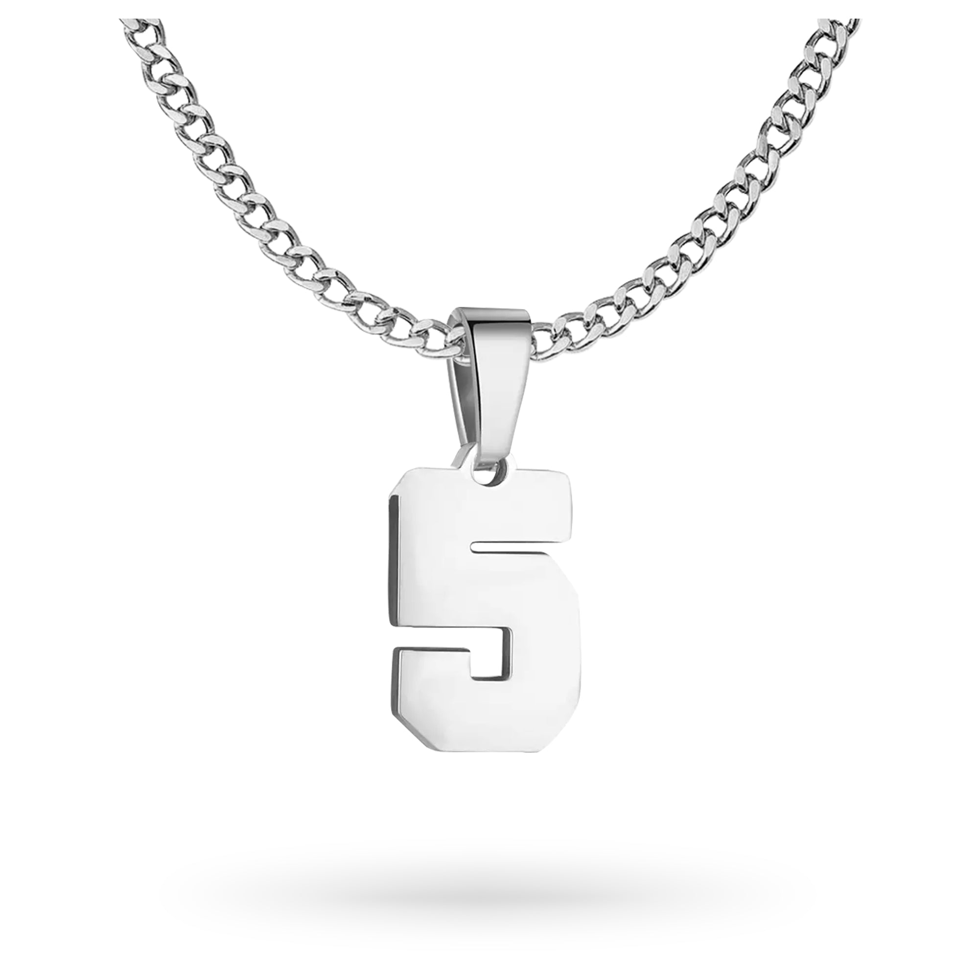 Custom Jersey Number Necklace