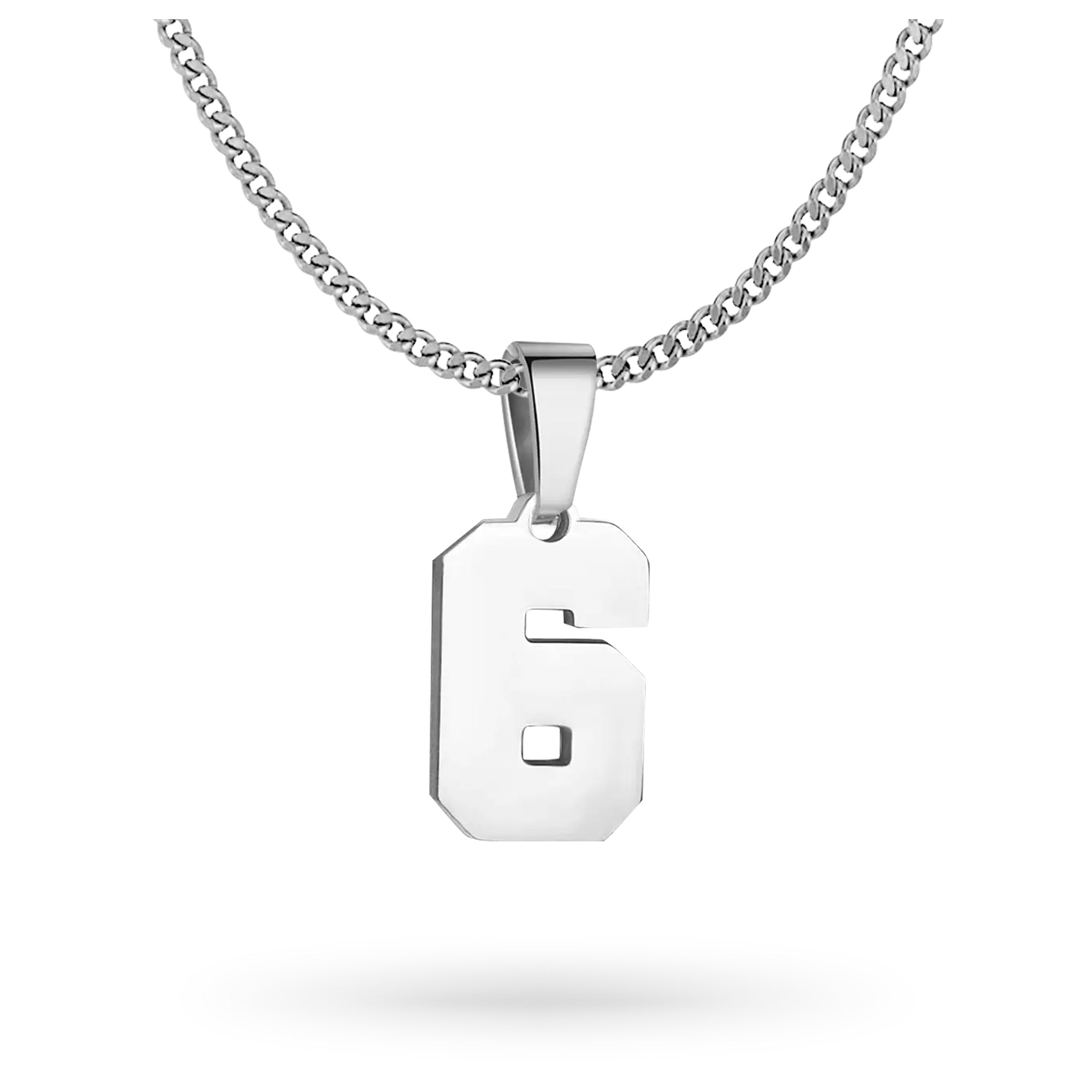 Custom Jersey Number Necklace