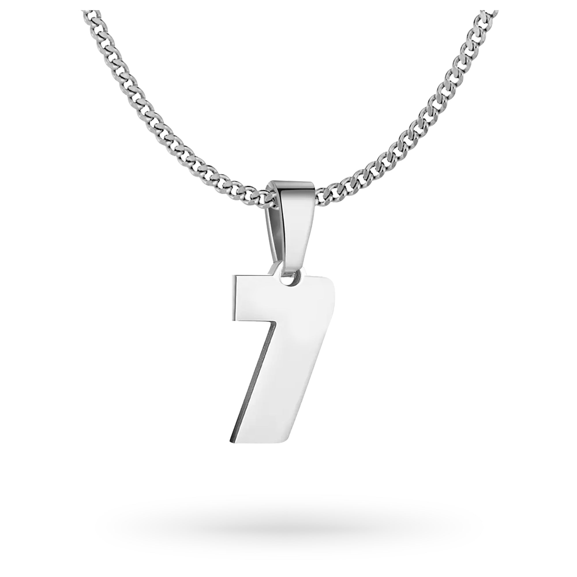 Custom Jersey Number Necklace