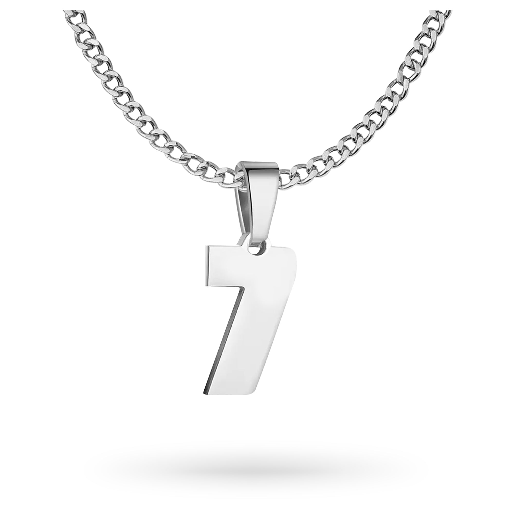 Custom Jersey Number Necklace