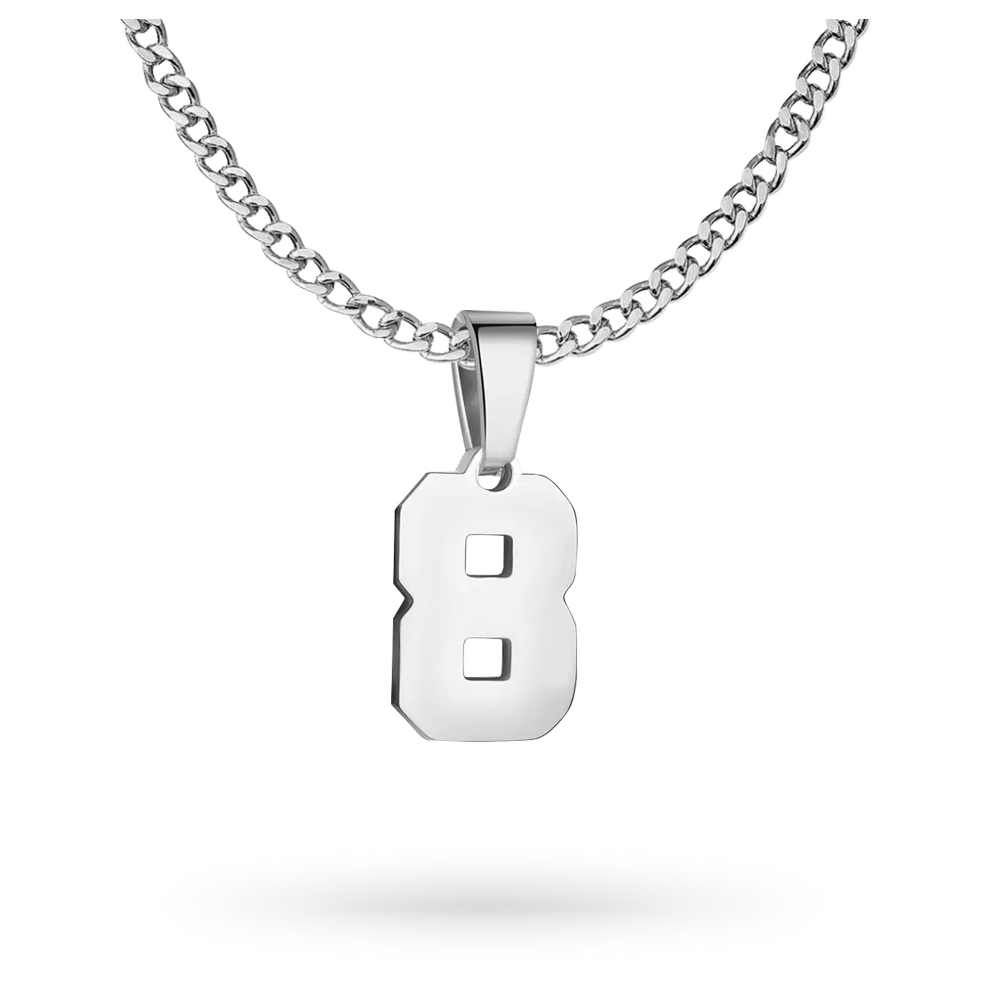 Custom Jersey Number Necklace