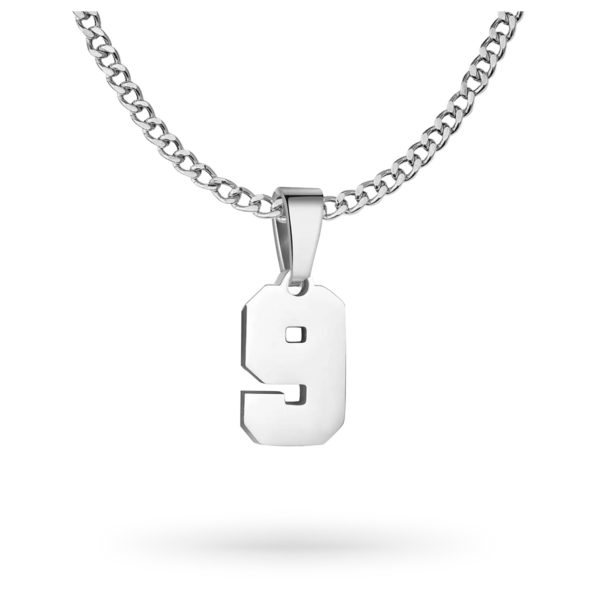 Custom Jersey Number Necklace