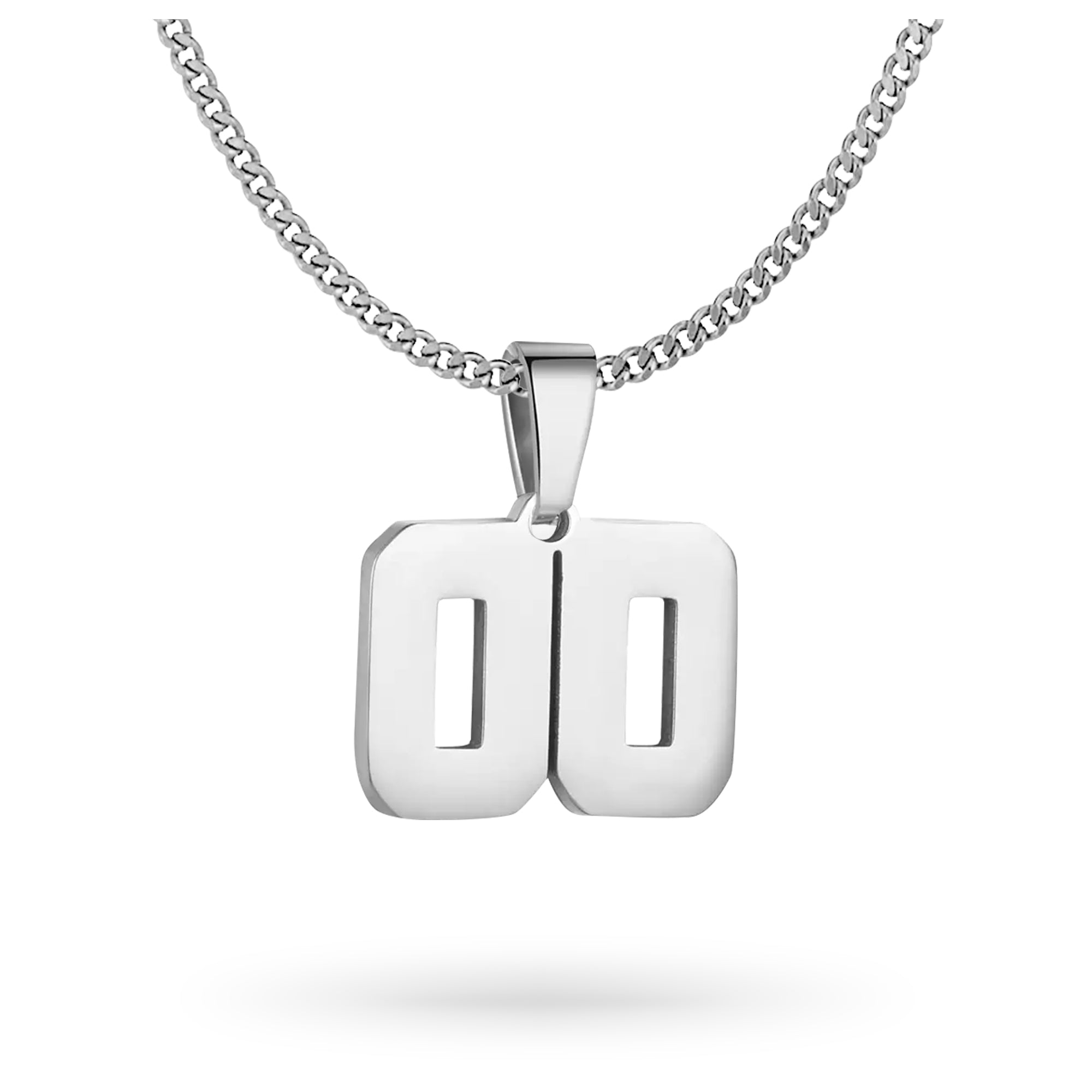 Custom Jersey Number Necklace