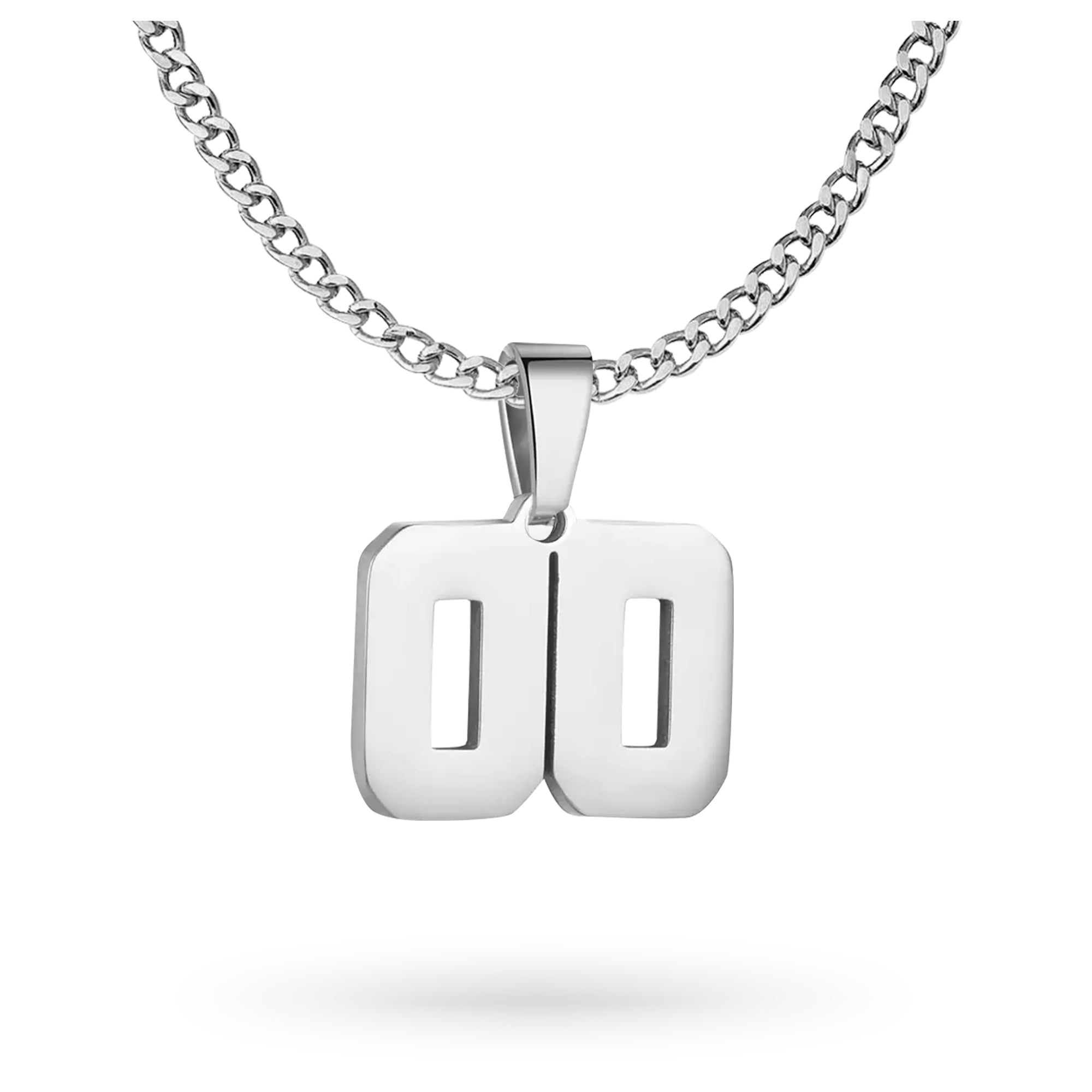 Custom Jersey Number Necklace