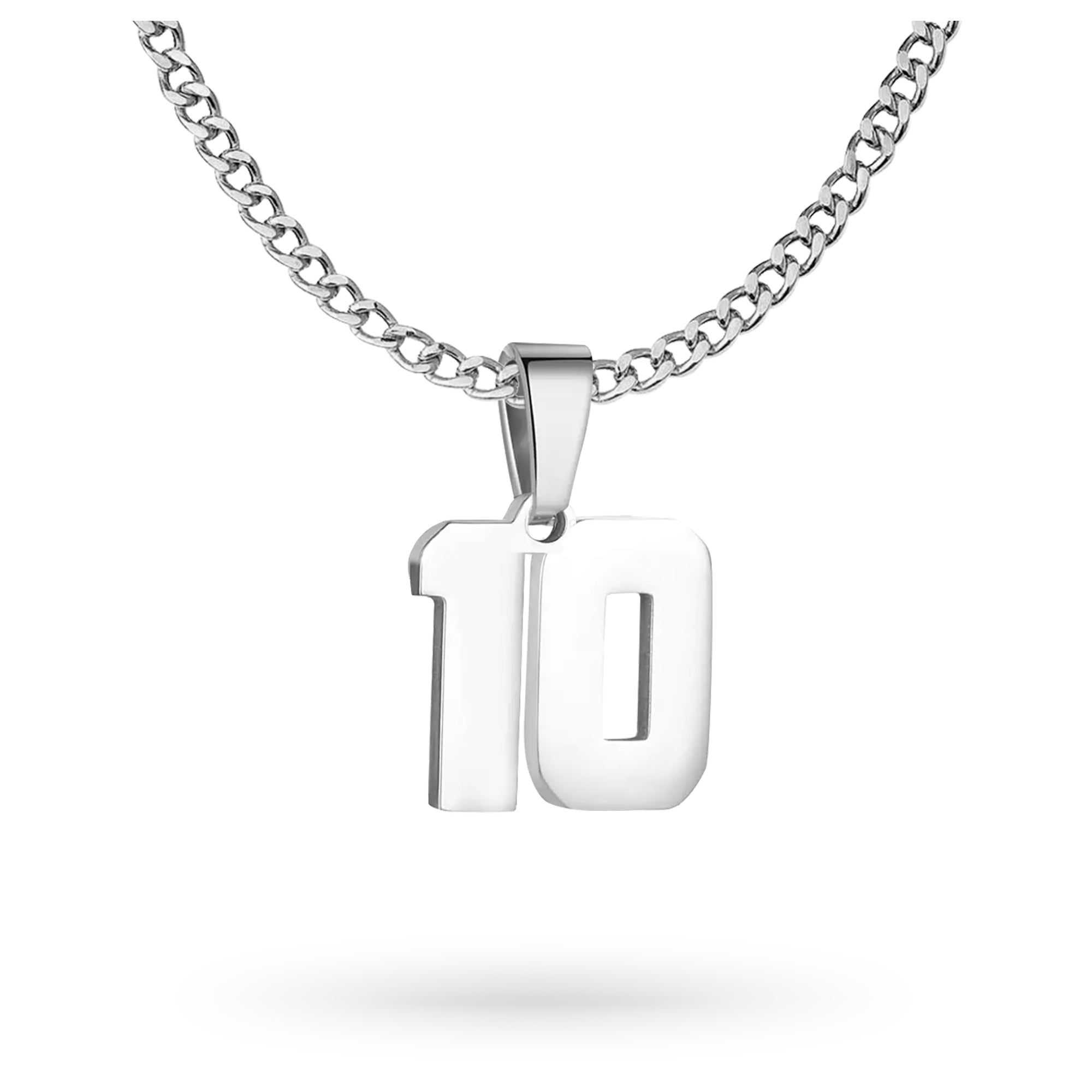 Custom Jersey Number Necklace