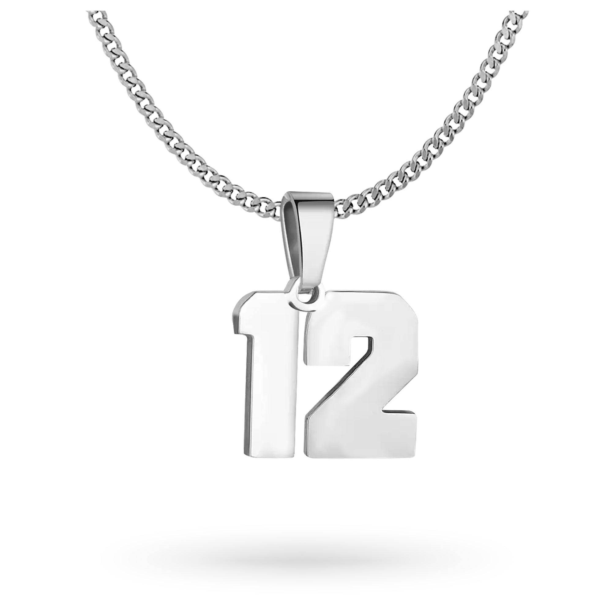 Custom Jersey Number Necklace