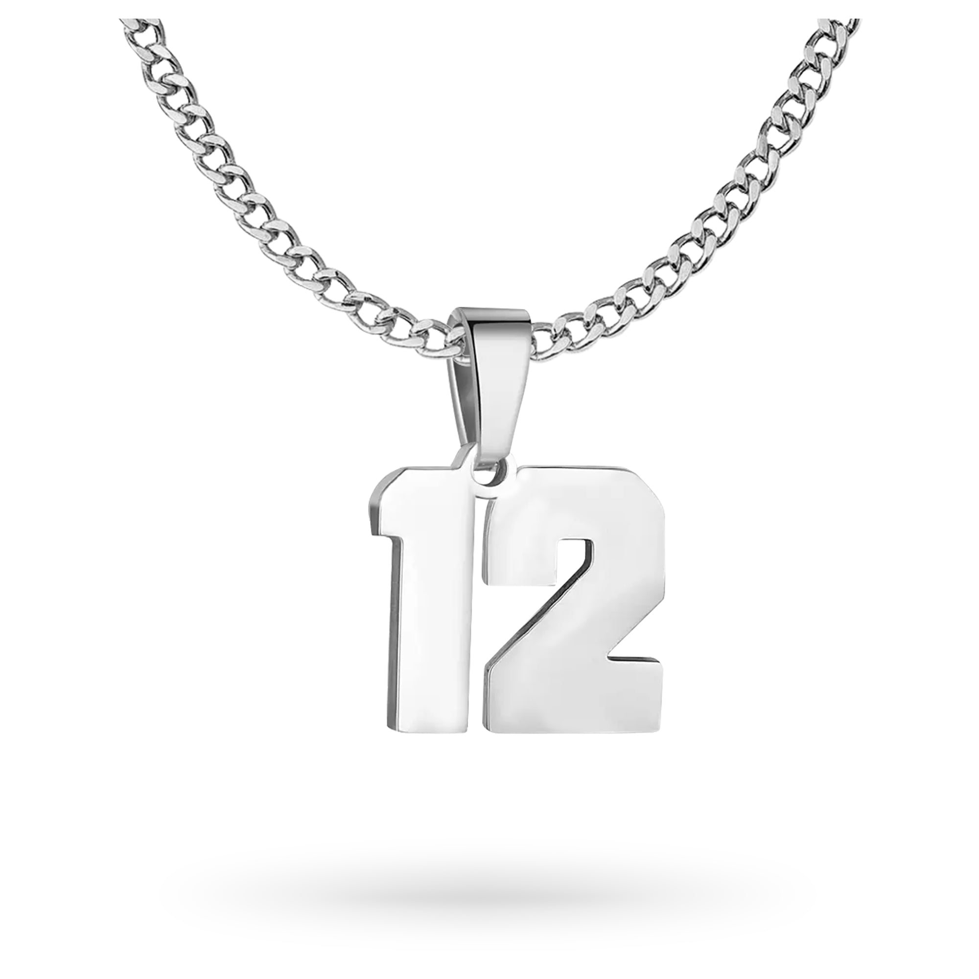 Custom Jersey Number Necklace