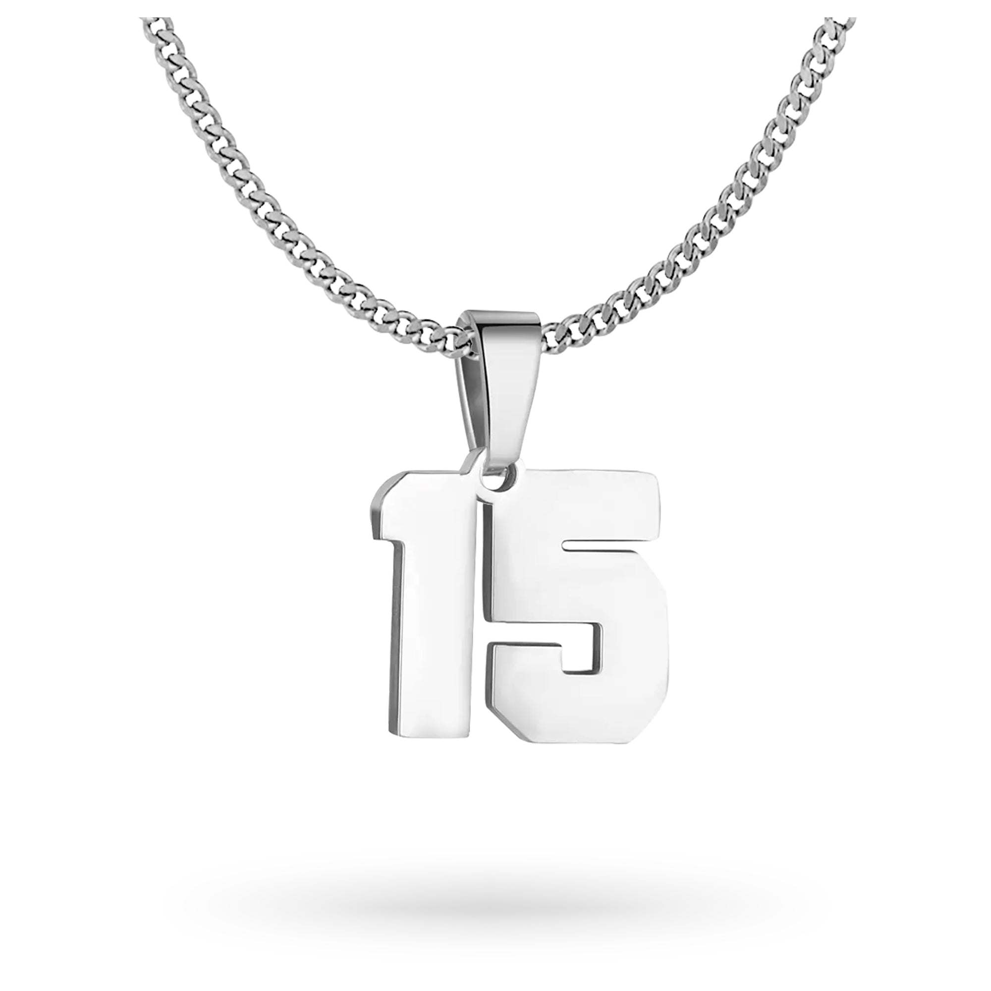 Custom Jersey Number Necklace
