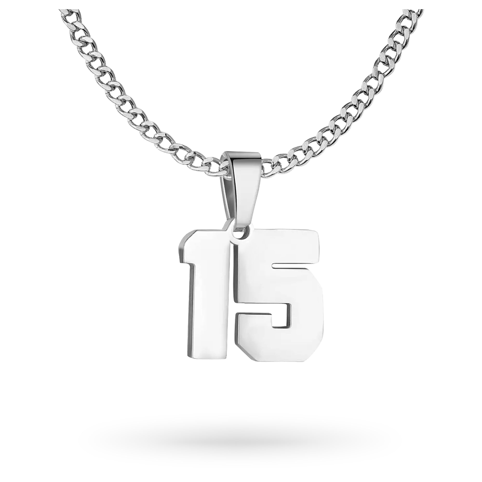 Custom Jersey Number Necklace