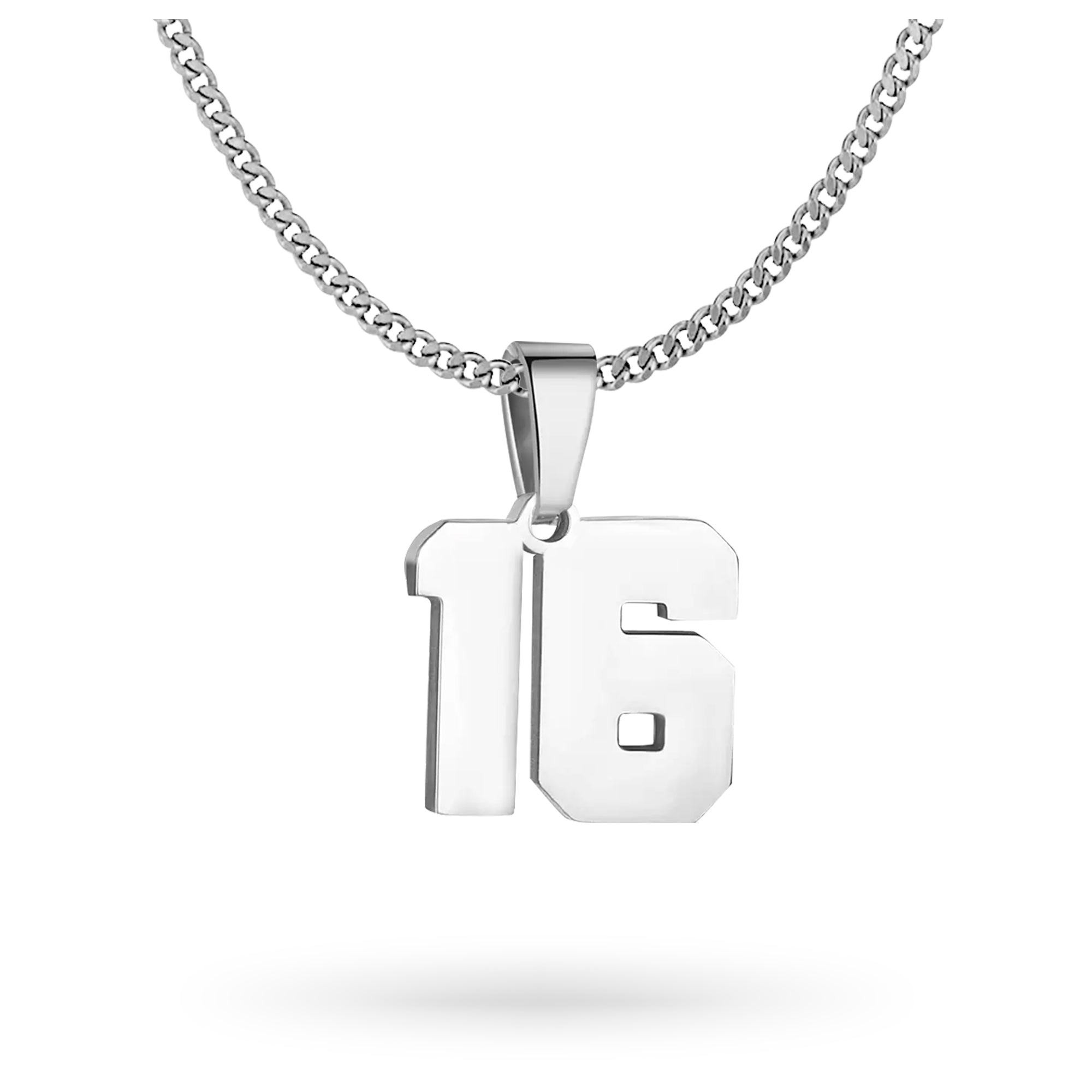 Custom Jersey Number Necklace