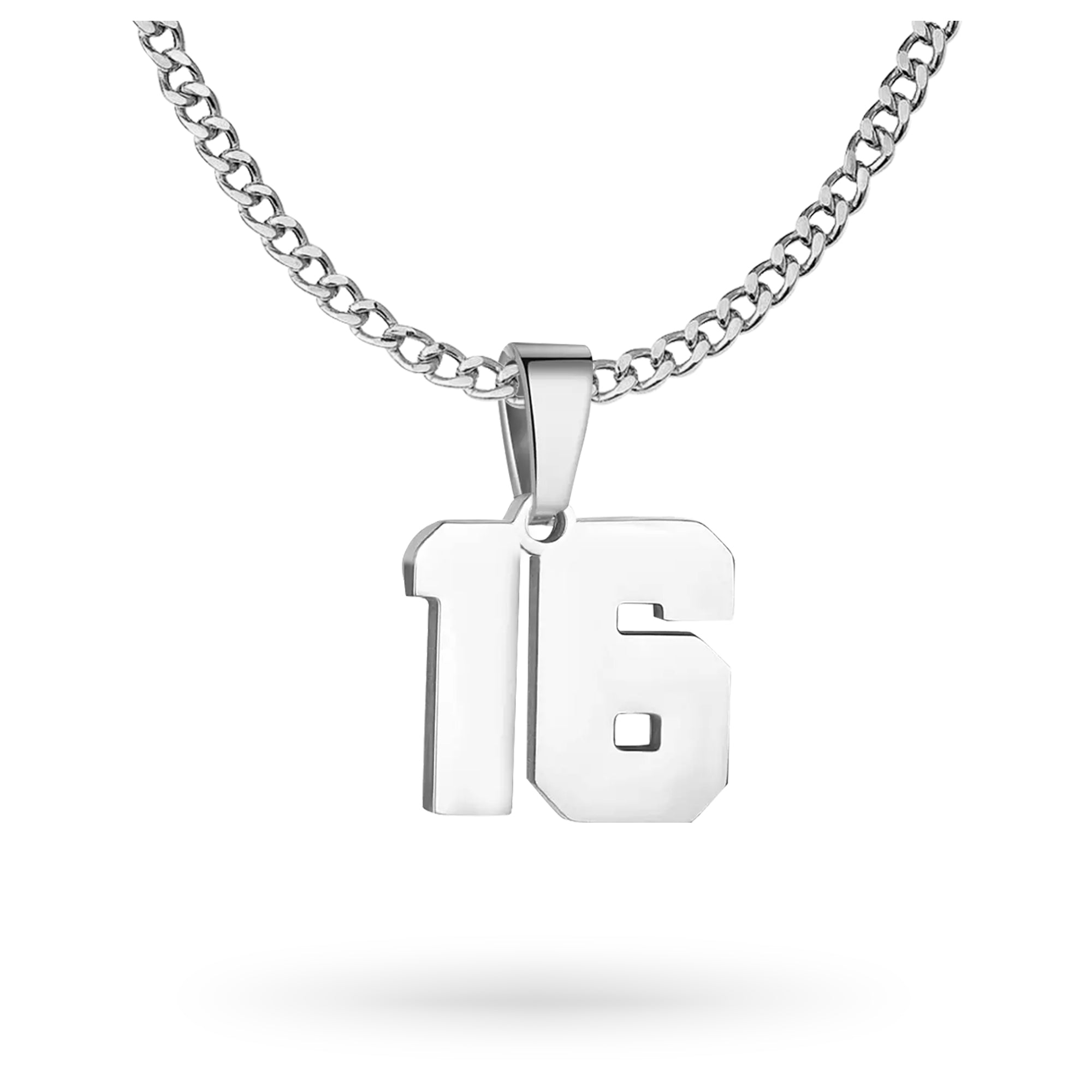 Custom Jersey Number Necklace