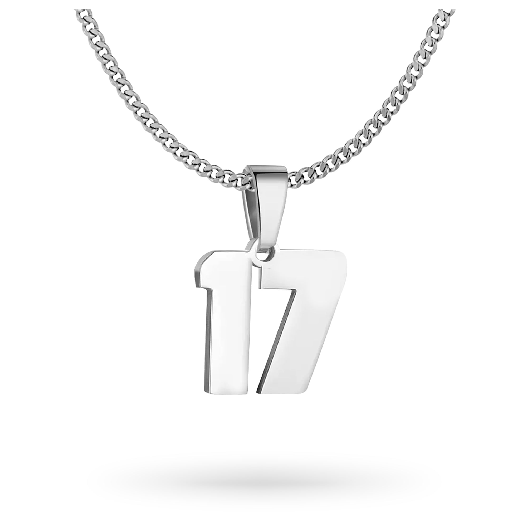 Custom Jersey Number Necklace