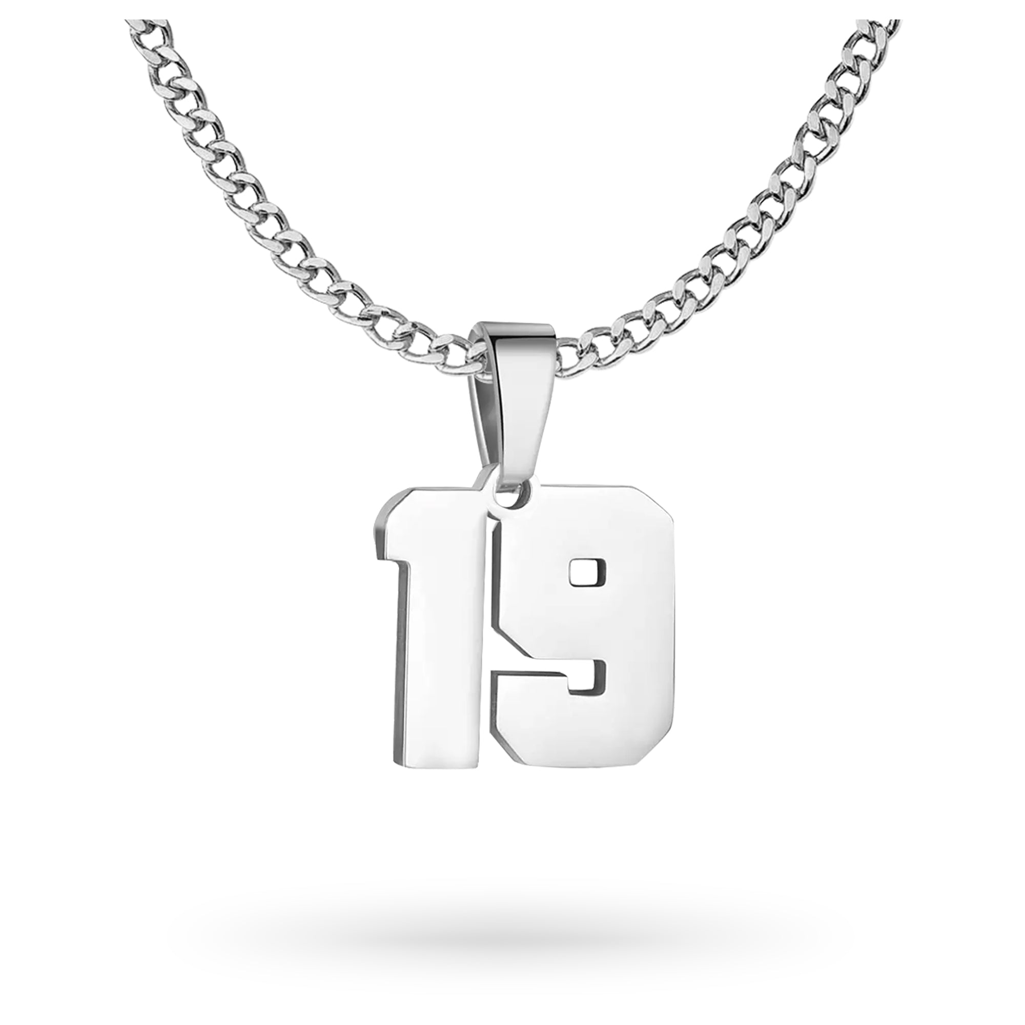 Custom Jersey Number Necklace