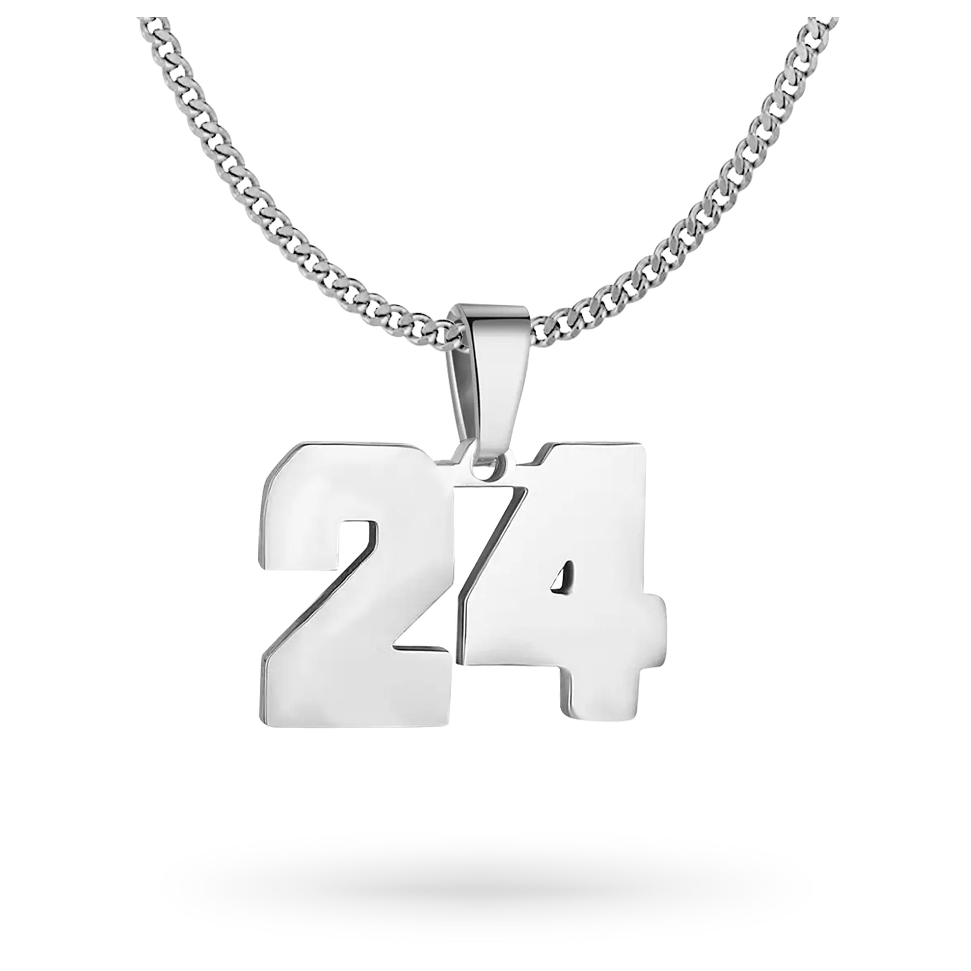 Custom Jersey Number Necklace