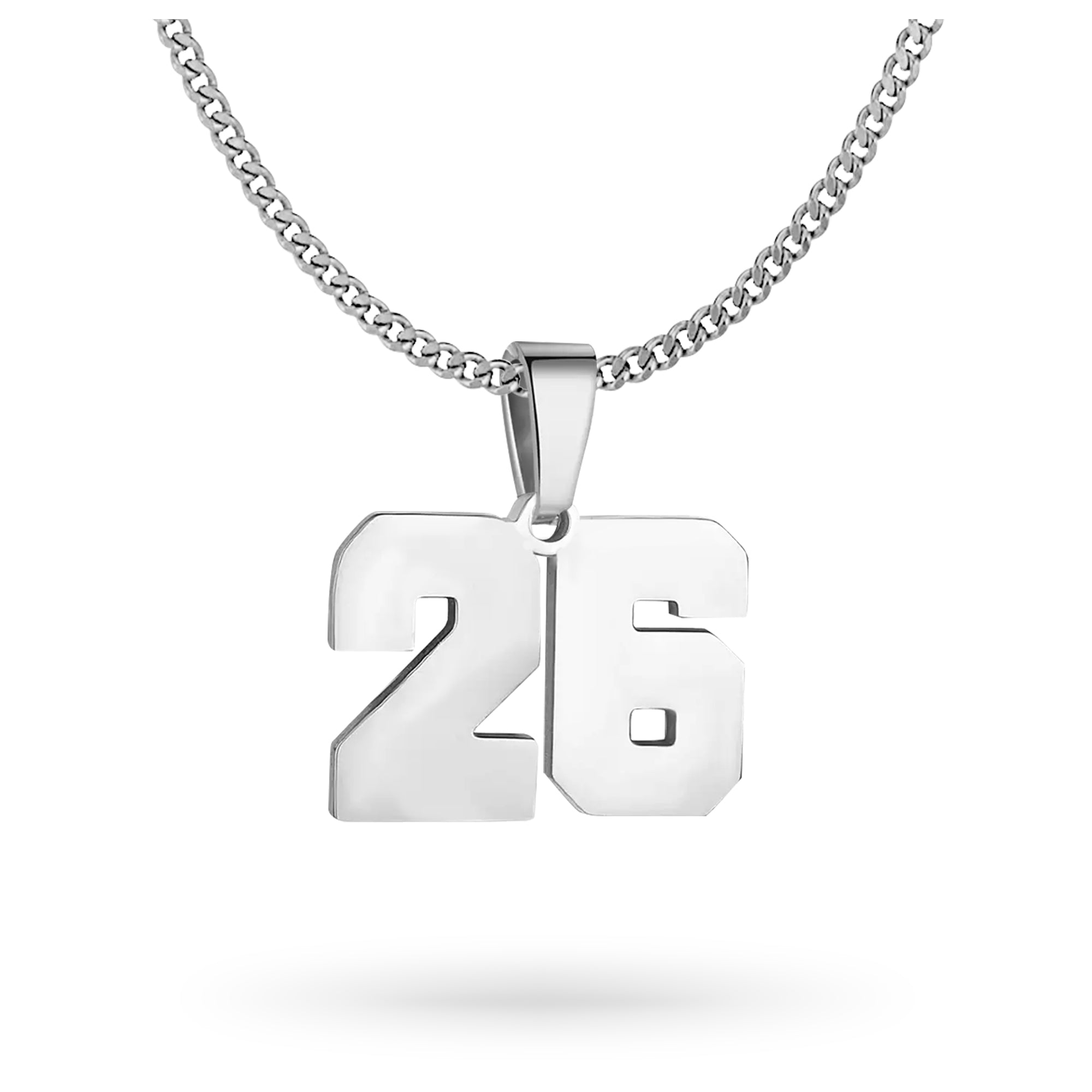 Custom Jersey Number Necklace