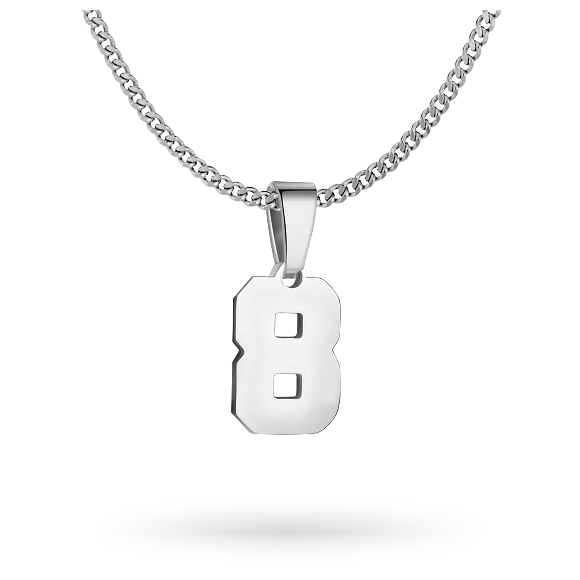 Custom Jersey Number Necklace