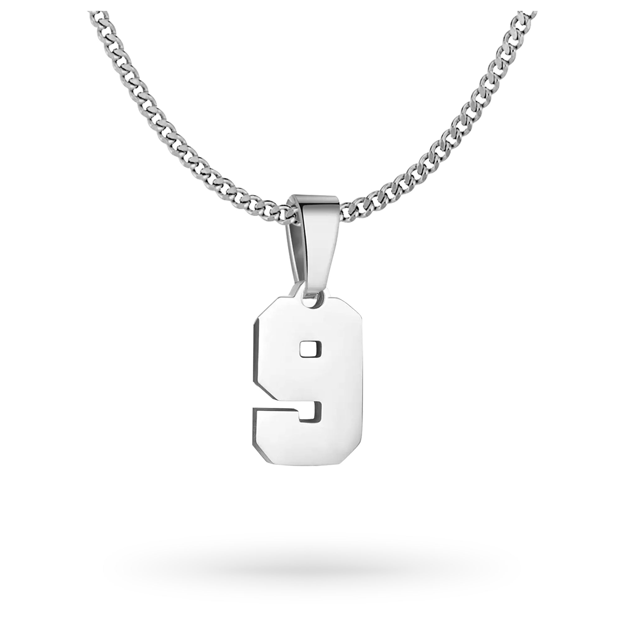 Custom Jersey Number Necklace