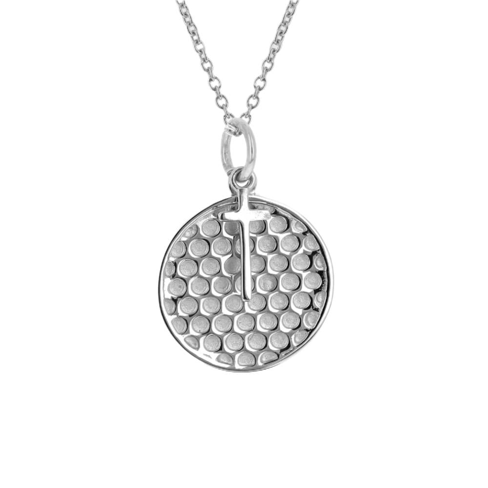 Golf Dangle Cross Necklace