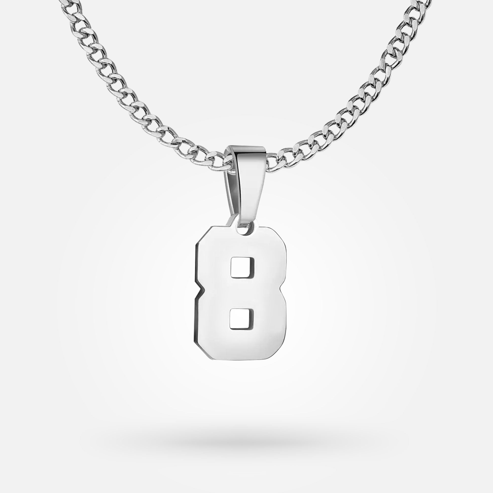 Custom number clearance pendant